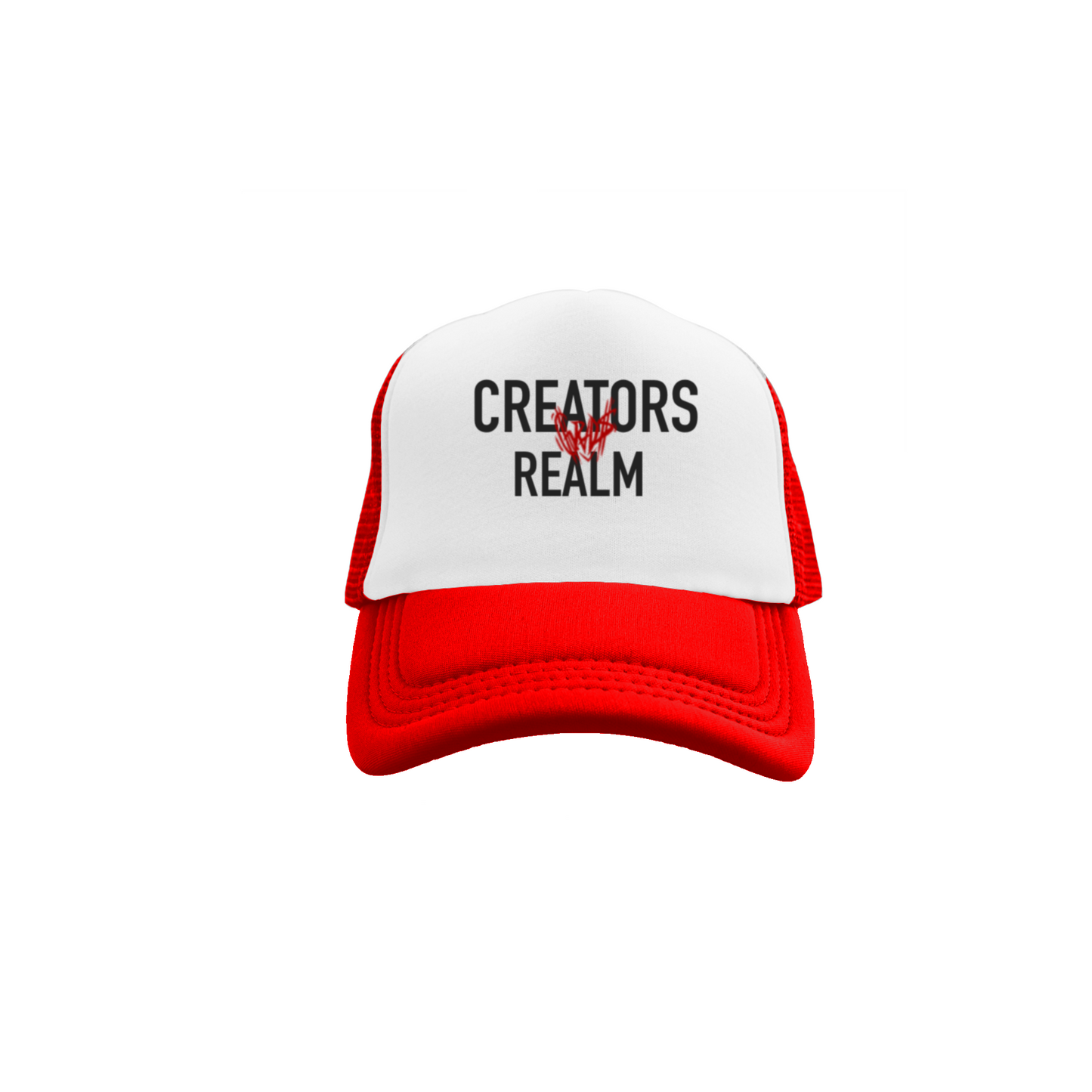 RED CREATORS REALM HAT